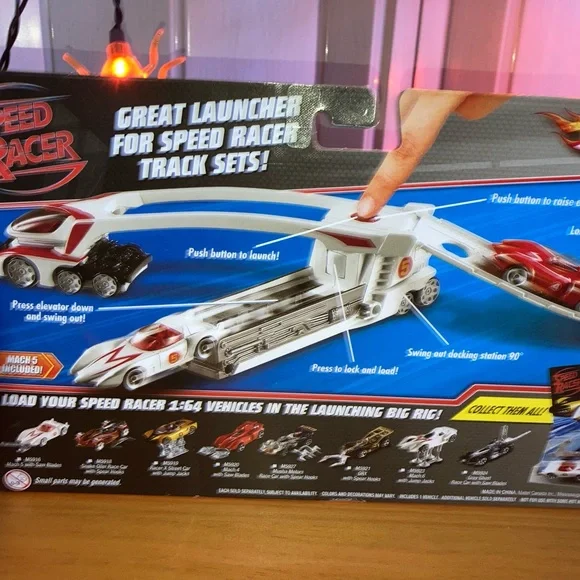 Speed Racer Launching Big Rig - Red and White 2007